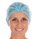 Einweg PP Haube Standard 12106 blau DM 50 mm 100 Stk = 1 Box