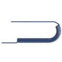 Schlauchspirale 6,5 x 10 mm 8 m Polyurethan Blau ohne Anschlüsse