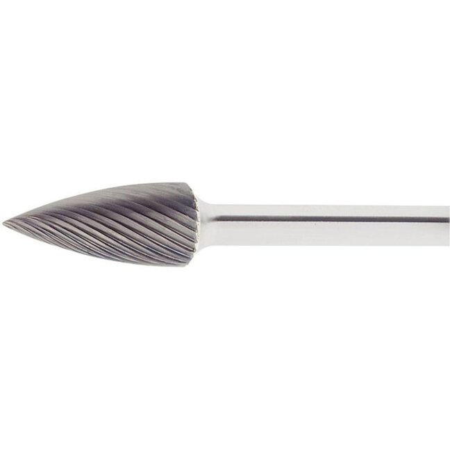 Lukas Hartmetallfrässtift HFG 1225.06 Z7 Spitzbogenform für Stahl