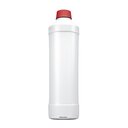 Enghals-Flasche natur 1 L, mit Schraubverschluß Naturweiß, un-prüfung!