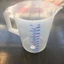 Messbecher 5 l mit Henkel transparent