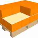 Rollenwellpappe-Zuschnitt 800 x 1200 mm, 600 Stk. / Pal.