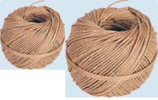 Hanfwergbindfaden(spagat)2/2 T, 200 g/Rolle 1,5 mm, 110 m/Rolle