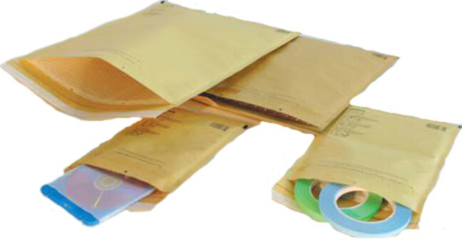 Luftpolsterversandtasche 18 x 26 cm Type 14 / D / a5 - 100 Stk. / Ktn, braun