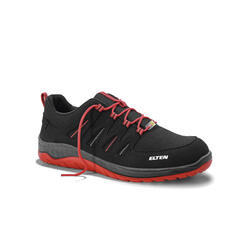 ELTEN MADDOX BLACK-RED MID and LOW S3